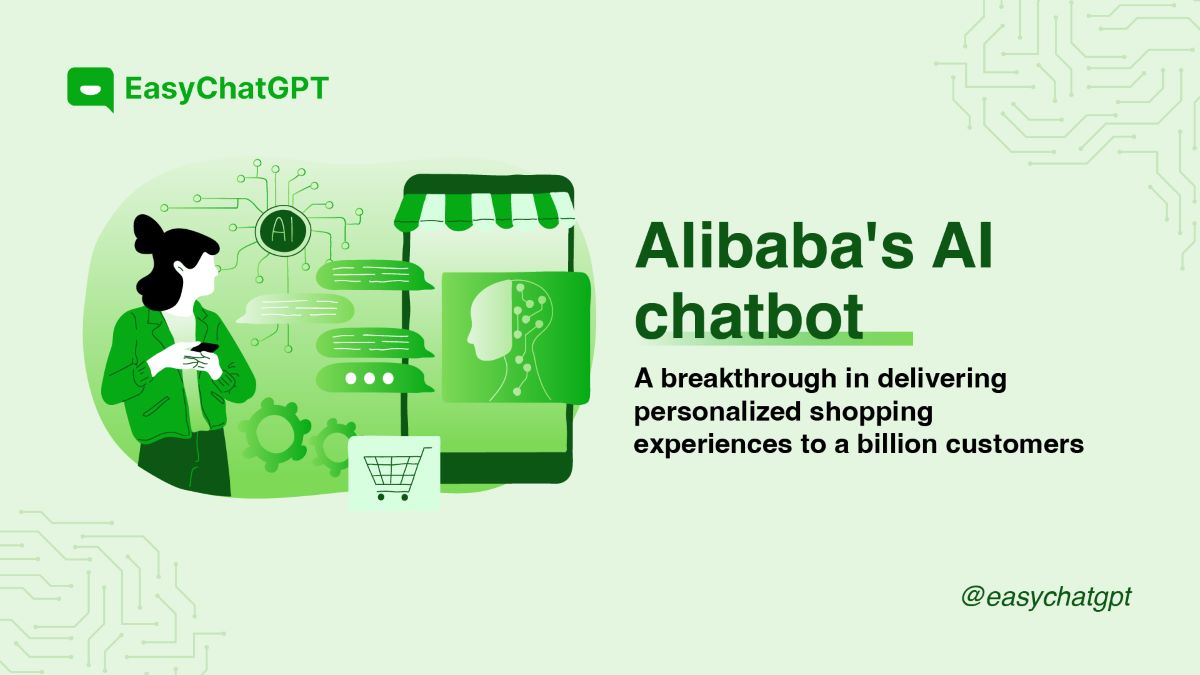 Alibaba's AI chatbots - A breakthrough in delivering personalized shopping experiences to a billion customers.