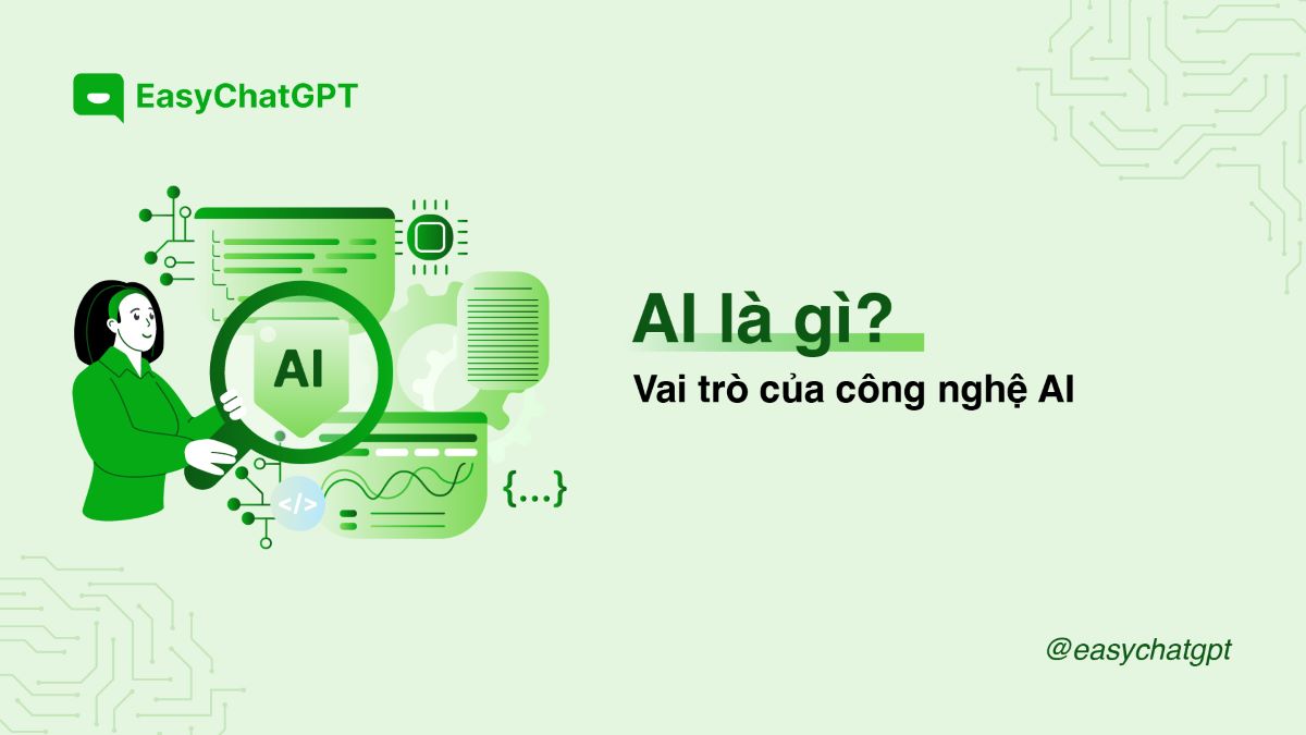 AI là gì? Vai trò của các loại trí tuệ nhân tạo  trong thời đại công nghiệp 4.0