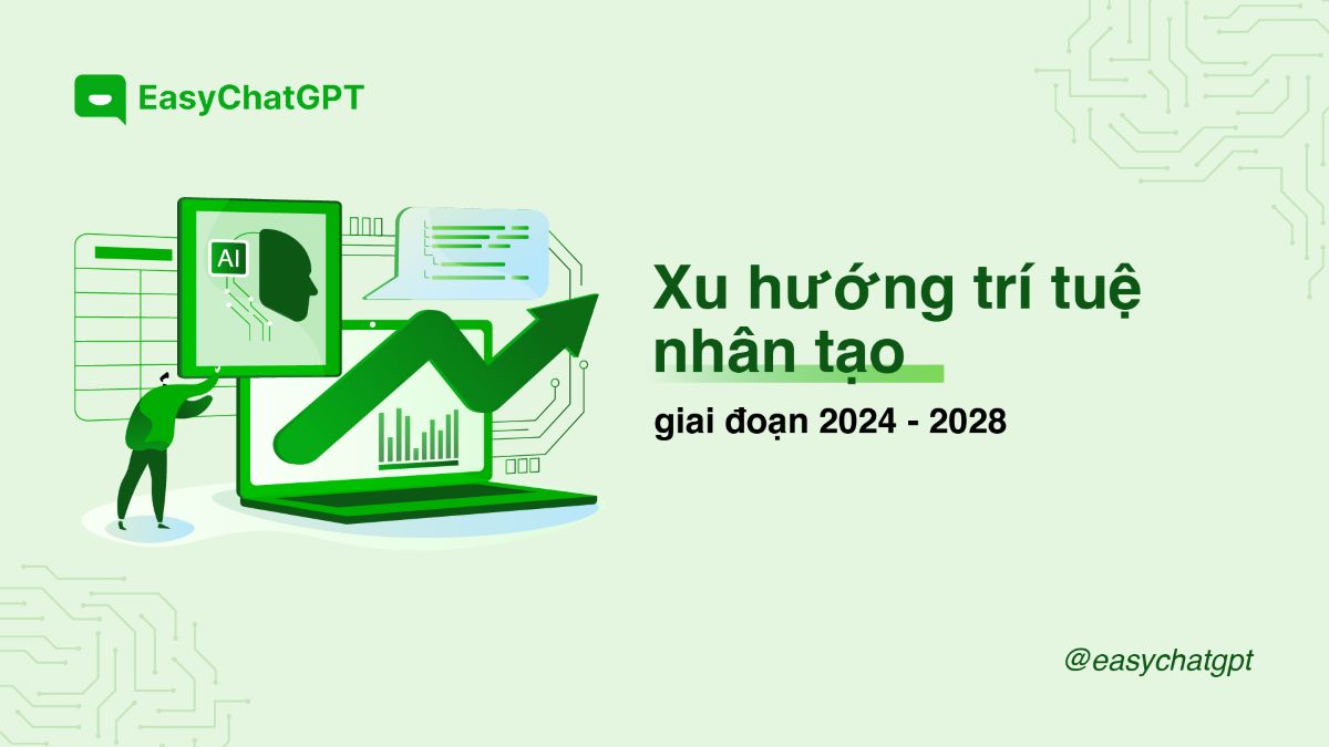 Tìm hiểu xu hướng trí tuệ nhân tạo trong giai đoạn 2024-2028